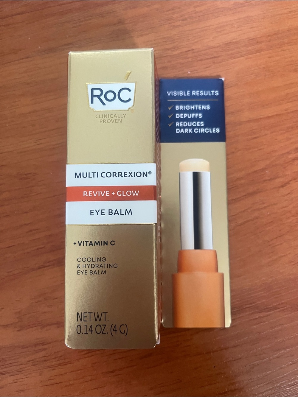RoC Multi Correxion Revive + Glow Eye Balm + Vitamin C